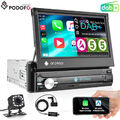 Mit DAB+ 7" Android 13 Autoradio 1 Din MP5 GPS Navi Bluetooth WIFI USB FM AUX-in