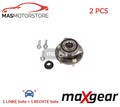 RADLAGERSATZ RADLAGER SATZ PAAR VORNE MAXGEAR 33-0643 2PCS A FÜR OPEL ASTRA J