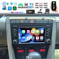 DAB+ Für Audi A4 8E 8H B6 B7 2000-2009 Carplay 7"Android14 Autoradio GPS NAVI FM