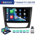 Für Mercedes Benz CLS E-Class W211 W219 KAM Android 13.0 Apple Carplay Autoradio