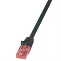 LogiLink Patchkabel Kat.6 U/UTP PrimeLine schwarz 3,00m # CQ2063U