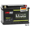 LiFePO4 100Ah 12V LANGZEIT Lithium Batterie Wohnmobil Solarbatterie Boot DIN L3