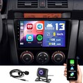 Autoradio 32G Android 13 Carplay GPS Navi RDS ASP MIK Kam Für Mazda 3 BK 2003-09