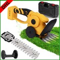 2- in-1 Akku Grasscheren Strauchschere Heckenschere Rasenschere Garten Schere DE