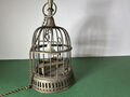 Antiker Vogelkäfig Messing Käfig Brass Bird Cage Antiquität Spielzeug Rarität