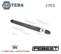 18656540R STOSSDAMPFER STOßDÄMPFER 2 STÜCK PAAR HINTEN FEBEST 2PCS NEU