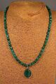 Malachit Kette Collier Anhänger 109,03ct.! Schmuck Edelstein Heilstein Halskette
