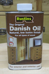 Original Danish Oil von Rustins seidenglänzend - 500 ml dänisches öl tungöl oel