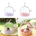 Hamster-Reisekäfig, Meerschweinchenkäfig für Igel, Kleintiere, Mäuse