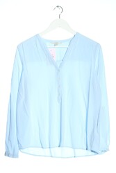 ESPRIT Hemd-Bluse Damen Bluse Gr. DE 40 blau Casual-Look