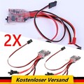 2x Brushed Bürste Fahrregler Speed Controller 30A ESC Für RC Car Auto Buggy Boot