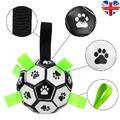 NEW Dog Football Toy Pet Interactive Soccer Puppy Outdoor Training Play Ball
