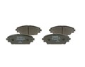 BOSCH Bremsbelagsatz, Scheibenbremse 0 986 494 804 für MAZDA