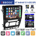 10" 32G Carplay AutoRadio Android 14 GPS Navi KAM Für Skoda Octavia 2 II 2004-13