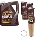 DENCKERMANN Ölfilter MANNOL 0W-20 Legend Formula C5 9L für Mercedes GLC 220