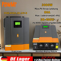 Hybrid Wechselrichter 24V 3000W Off Grid Solar Inverter MPPT 80A PV 30-400V