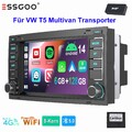 DAB+ Für VW T5 Multivan Transporter Android 14 Autoradio Carplay GPS Navi 6+128G