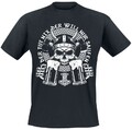 Funshirt T-Shirt Herren Der tut nix, der will nur saufen schwarz M
