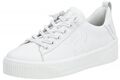 Rieker Evolution Damen Sneaker Weiß Glattleder Schuhe W0705-80