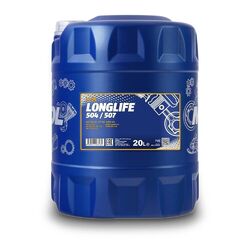 MANNOL 20 L LITER 7715 LONGLIFE 504/507 5W-30 MOTORÖL MOTOREN-ÖL C30 MB 229.51