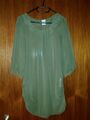Verkaufe 3/4 Bluse von VERO MODA Gr. M in kaki - einmal getragen