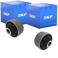 2X SKF QUERLENKERLAGER BUCHSE HINTEN VORDERACHSE passend für TOYOTA RAV