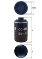 MAHLE Ölfilter OC 456 Anschraubfilter für AUDI VW SKODA SEAT A4 GOLF A5 A3 A6 B8