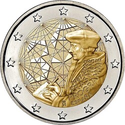 2 Euro Gedenkmünze 2022 "35 Jahre Erasmus-Programm " Unz.