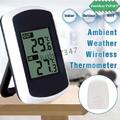 Thermometer Funk Wetterstation Thermometer mit Innen & Außentemperatur Sensor