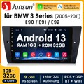 Für BMW 3er E90 E91 E92 E93 9'' Carplay Autoradio Android13 GPS Navi RDS WIFI BT