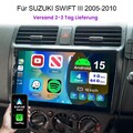 Für SUZUKI SWIFT III 2005-2010 Carplay Android Autoradio BT GPS Navi WiFi 4+64GB