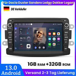 Android13 Autoradio GPS NAVI BT DAB+ Für Dacia Duster Sandero Lodgy Dokker Logan