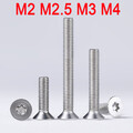 Senkkopfschrauben Torx DIN 965 M4 EDELSTAHL A2 V2A ISO 14581 M2 M2.5 M3 M4