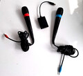 2 Original PS2 PlayStation 2 Sing Star Mikrophone 2x Mikrophon Mikrofon TOP