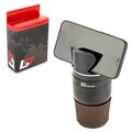 Multifunktionsbecher Ablagefach Becherhalter 5in1 schwarz für HONDA