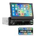 1DIN 7" Flip Autoradio Touchscreen Bildschirm Bluetooth USB SD MP5 Player Radio
