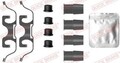 QUICK BRAKE Zubehörsatz Bremsbeläge Hinten (109-0085) für MERCEDES-BENZ 