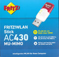 AVM FRITZ!WLAN Stick AC 430 MU-MIMO 433 MBits Dualband 2,4 GHz Wi-Fi WPA2