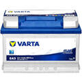 Autobatterie 12V 72Ah 680A VARTA E43 Blue Dynamic Starterbatterie 572409068