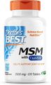 Doctor's Best MSM mit OptiMSM 1.500 mg 120 Tabletten, Gelenk, Immun & Hautgesundheit