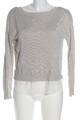 ONLY Feinstrickpullover Damen Pullover Gr. DE 36 silberfarben-weiß Casual-Look