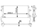 MAHLE Motorkühler Wasserkühler PREMIUM LINE CR 1975 000P für HYUNDAI 1 i30 PDE