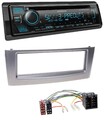 Kenwood Bluetooth USB CD MP3 DAB Autoradio für Fiat Punto Grande Punto ab 05 gra