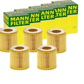 5x MANN-FILTER HU 710 x ÖLFILTER MIT DICHTUNG FILTEREINSATZ 5-STÜCK!
