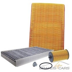 ATEC INSPEKTIONS-KIT INSPEKTIONSPAKET FILTERSATZ "A" FÜR OPEL CORSA C 1.0-1.4### 3 x FILTER + ÖLABLASSSCHRAUBE / KOMPLETTSATZ ###