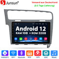 10" Für Golf VII 7 2013-2017 Autoradio Android12.0 Navigation GPS WIFI BT 1+32GB
