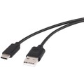 Renkforce USB-Kabel USB 2.0 USB-A Stecker, USB-C® Stecker 1.50 m Schwarz