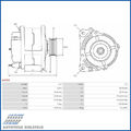 NEU - AS-PL A0308 Generator für OPEL RENAULT