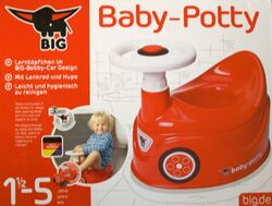 BIG-Bobby Car Baby-Potty  Lerntöpfchen im BIG-Bobby-Car Design Töpfchen