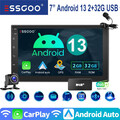 DAB+ KAM Autoradio mit Bluetooth BT 2+32G 7zoll 2DIN MP5 Player USB GPS NAVI FM